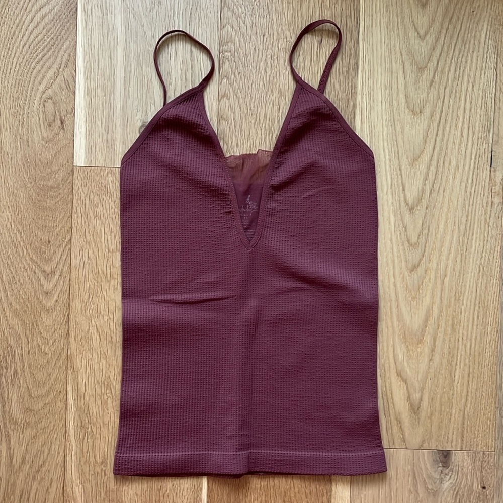 Free People Intimately come around cami tank top in vintage toast.